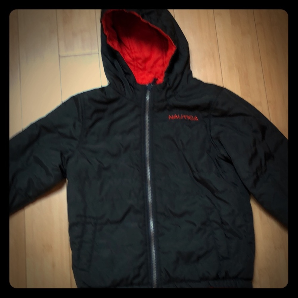 Boys Nautica reversible jacket